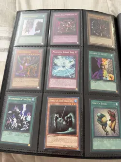 ULTRA RARE Yu-Gi-Oh!– 275 Mint Condition Cards + Binder - Image 2