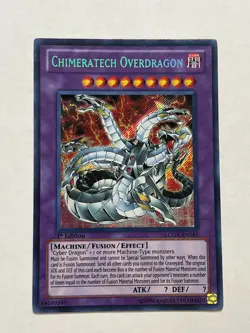 Chimeratech Overdragon – Secret Rare – Legendary Collection GX (LCGX-EN183) – NM - Image 1