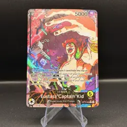 Eustass"Captain"Kid Leader Alt Art One Piece OP10-099 TCG English Card By - Image 1