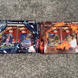 One Piece Illustration Box Vol 5 + Vol 6 Lot Set Of 2 Sealed QTY PRB-02 OP-13 - Image 1