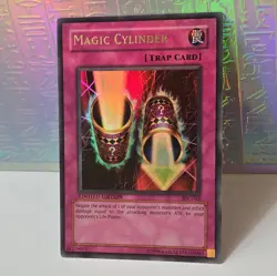 Yu-gi-Oh TCG Magic Cylinder IOC-SE2 Limited Edition Ultra Rare Holo NM/M GEM - Image 2
