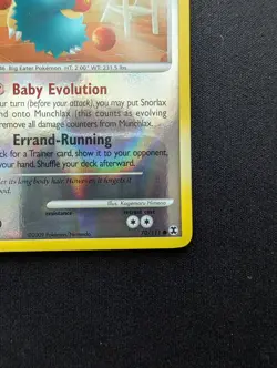 M/NM Pokemon Munchlax Reverse Holo Card 70/111 Rising Rivals - Image 5