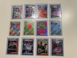 Lot Of 12 Various Pokemon Cards Full Arts Trainers - Image 1
