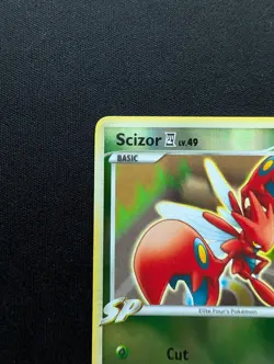M/NM Pokemon Scizor Reverse Holo Card 48/111 Rising Rivals - Image 2