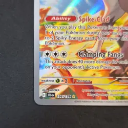 Pokemon Lycanroc 166/159 Sv09: Journey Together Illustration Rare Holo Card 2025 - Image 3