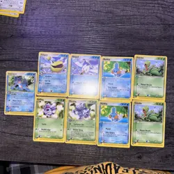 2003 Pokemon EX Ruby & Sapphire Non-Holo 9 Card lot NM - Image 1