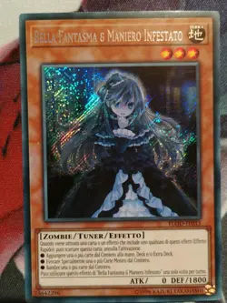 Yu-gi-oh! yugioh Bella fantasma maniero infestato FLOD-IT033 rara secret Handtra - Image 2