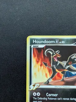 M/NM Pokemon Houndoom Reverse Holo Card 65/111 Rising Rivals - Image 2