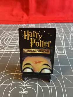 Vintage 2001 Harry Potter TCG Oliver Wood 18/80 Holo Foil Card NM - Image 2
