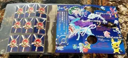 Pokemon Neo Genesis Japanese Premium File - 9 Cards - Image 3