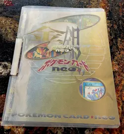 Pokemon Neo Genesis Japanese Premium File - 9 Cards - Image 4