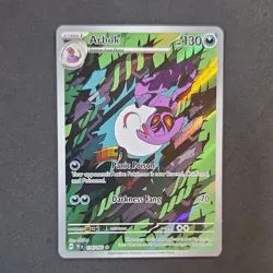 Pokemon Arbok 176/162 SV05: Temporal Forces Illustration Rare Full Art Holo Card - Image 1
