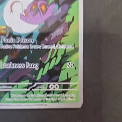 Pokemon Arbok 176/162 SV05: Temporal Forces Illustration Rare Full Art Holo Card - Image 4