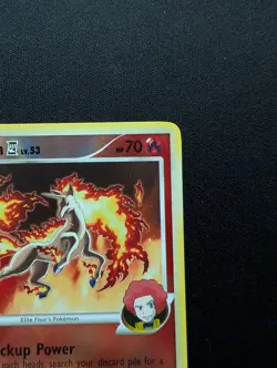 M/NM Pokemon Rapidash Reverse Holo Card 47/111 Rising Rivals - Image 3