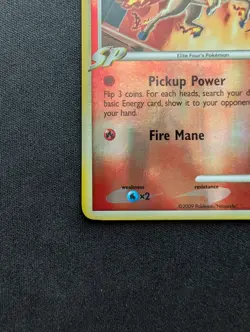 M/NM Pokemon Rapidash Reverse Holo Card 47/111 Rising Rivals - Image 4