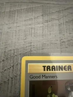 Good Manners 111/132 Gym Heroes Set Pokemon Card LP. SHARP - Image 3