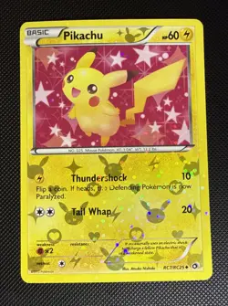 Pikachu RC7/RC25 Legendary Treasures: Radiant Pokemon Card - NM - Image 1