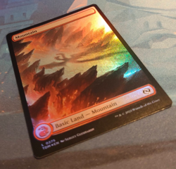 Mountain 0275 FOIL - Full Art - Tarkir Dragonstorm - NM (see pics) MTG - Image 3