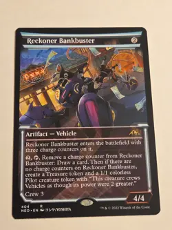 Reckoner Bankbuster (Showcase) X1 NEO MTG Kamigawa Neon Dynasty - Image 1
