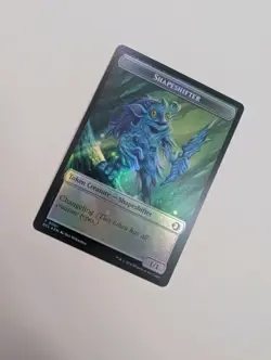 MTG - Shapeshifter 0001/Merfolk 0008 Token (Foil) - Lorwyn Eclipsed NM/M Cond - Image 2