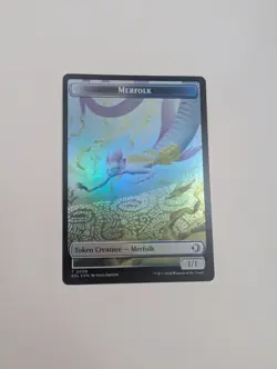MTG - Shapeshifter 0001/Merfolk 0008 Token (Foil) - Lorwyn Eclipsed NM/M Cond - Image 4
