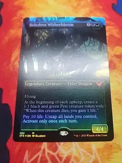 Beledros Witherbloom (Borderless) - Strixhaven: School of Mages - Foil - NM - Image 1
