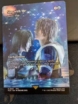 Stay with Me (Rhystic Study) - Showcase Full Art - Final Fantasy - #0031- NM MTG - Image 3