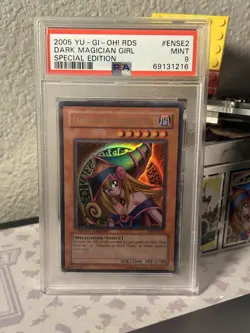 Yu-Gi-Oh! Dark Magician Girl Special Edition Ultra Rare RDS-ENSE2 PSA 9 - Image 1