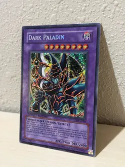 Yu-Gi-Oh! Konami Dark Paladin Secret Rare DMG-001 Duel Master's Guide Holo - Image 2