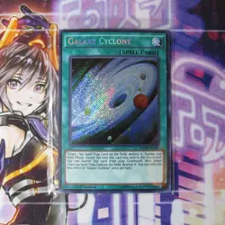 1X GALAXY CYCLONE - MP16-EN027 - SECRET - 1ST - NEAR MINT - YUGIOH - Image 1