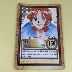 One Piece Trading Card Nami Holo C230 From TV animation BNADAI 2000 Japanese - Image 1