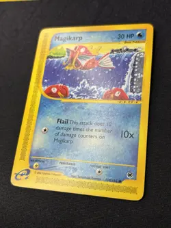 Magikarp 118/165 - Expedition E-Reader Vintage Non-Holo Pokemon Card - LP - Image 2