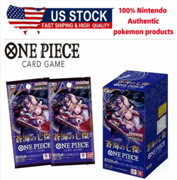 US Stock One Piece Japanese OP-14 Seven Heroes of the Blue Booster Box Sealed. - Image 1
