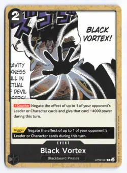 One Piece TCG - Black Vortex - OP09-097 - Emperors in the New World - English X4 - Image 1