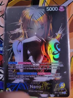One Piece TCG Custom Leader - Nami (Set 11) - Image 3