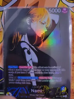 One Piece TCG Custom Leader - Nami (Set 11) - Image 4