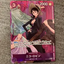 Nico Robin (Alt Art) EB02-036 R Anime 25th Collection One Piece Card Japanese - Image 1