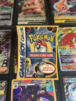 Vintage Nintendo Pokemon Game Boy Card Folding Promotional Rare Collectible 2000 - Image 2
