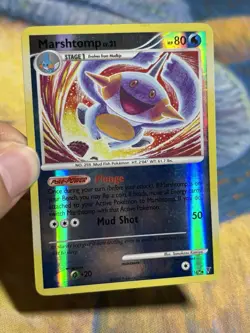 Marshtomp 67/147 DP Platinum Supreme Victors Reverse Holo Pokemon Card LP - Image 3