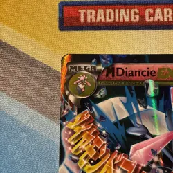 💥 MEGA Pokemon M DIANCIE EX Card BLACK STAR PROMO Set XY44 Ultra Rare - Image 2