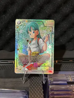 Bulma SR Alternate Art FB07-114 Dragon Ball Super Card Game Fusion World *Clean* - Image 1
