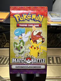 1X 2022 Pokemon Match Battle McDonalds Promo Sealed Booster Card Free Shipping! - Image 1