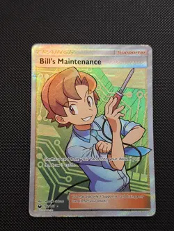 Pokemon Card Bill's Maintenance 162/168 Celestial Storm Full Art Rare Trainer LP - Image 3