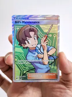 Pokemon Card Bill's Maintenance 162/168 Celestial Storm Full Art Rare Trainer LP - Image 5
