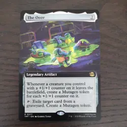 MTG-Teenage Mutant Ninja Turtles/The Ooze (Extended Art) #277 Non-Foil - Image 1