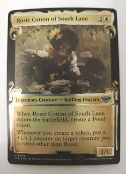 Rosie Cotton Of South Lane (Showcase Scrolls Foil) - Lord Of The Rings - MTG NM - Image 1