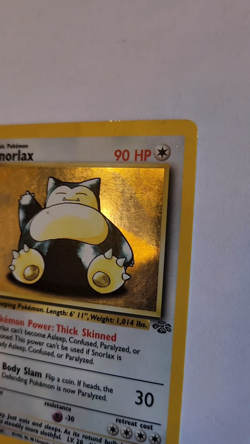 Snorlax 11/64 1st Edition Jungle Holo Rare Pokemon Card TCG 1999 - Image 2
