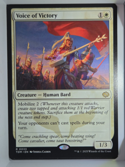 Voice of Victory - R33 - MTG - Tarkir: Dragonstorm (TDM) - Image 1