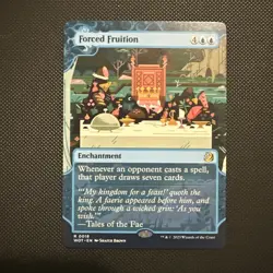 SHOWCASE FORCED FRUITION - Commander - MTG - Magic the Gathering - Image 1