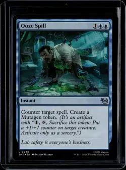 Ooze Spill - 48 - Foil - TMT - NM - MTG Magic the Gathering - Image 1